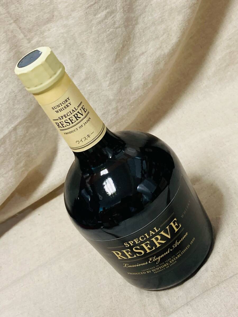 古酒 SUNTORY SPECIAL RESERVE WHISKY 40% 700ml 未開栓_画像4