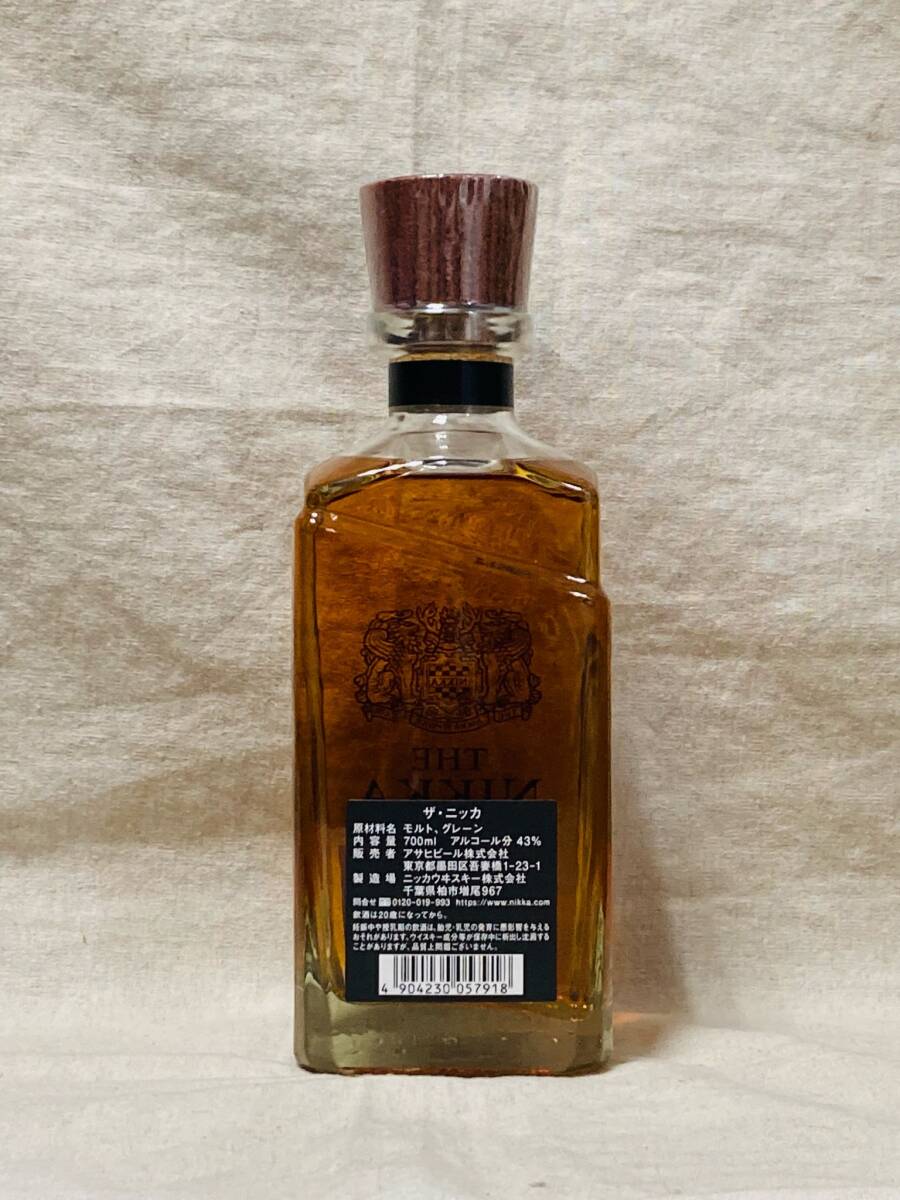 ニッカ ウィスキー/THE NIKKA Tailored 43% 700ml 未開栓_画像2