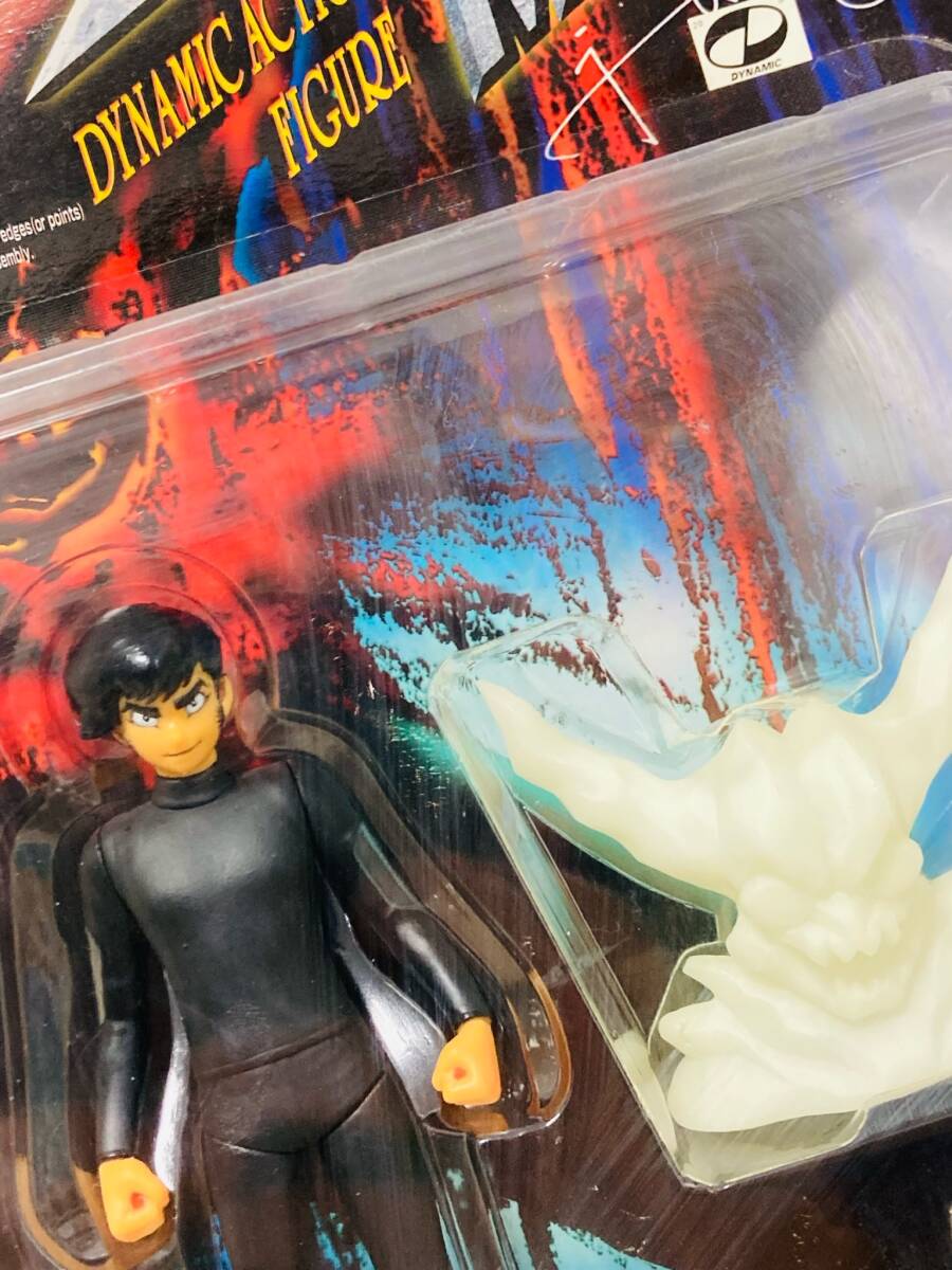 GO NAGAI'S ORIGINAL DEVILMAN DYNAMIC ACTION FIGURES 不動明 ホワイトデーモンマスク付 未開封 経年保管品_画像5