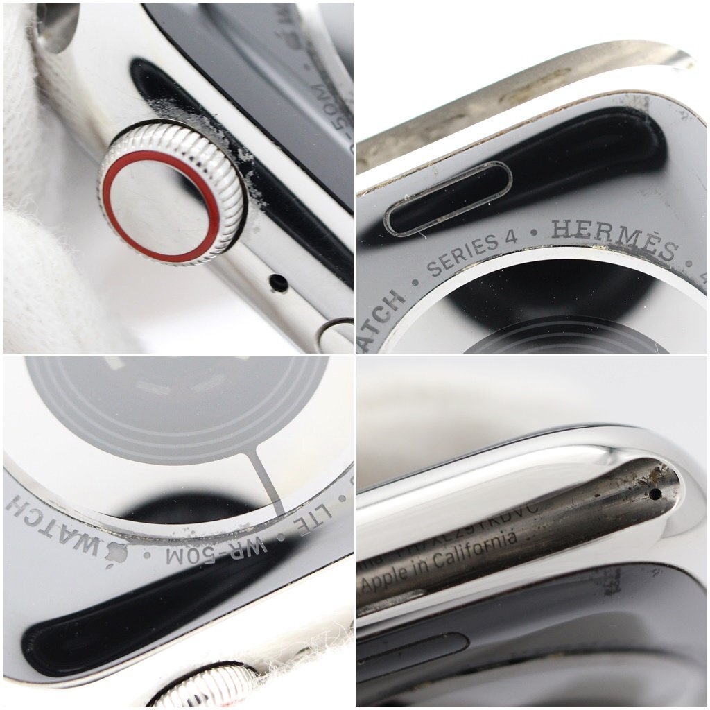 アップルウォッチ エルメス GPS+Cellular MU752J/A シリーズ4 44mm シンプルトゥール オレンジ Apple Watch HERMES z23-3472 中古品 z_w_画像5