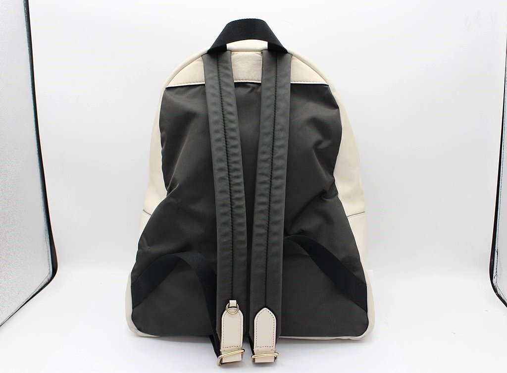  Coach rucksack F58314 signature PVC× leather backpack ivory series COACH z24-1297 secondhand goods z_b