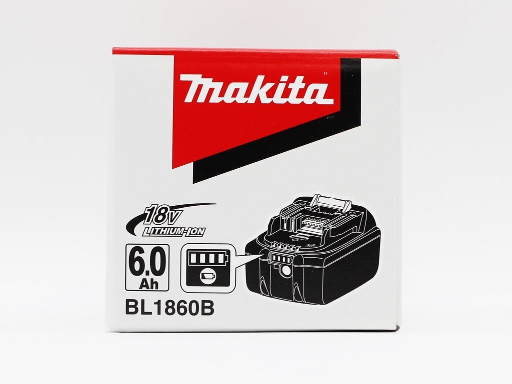 1 иен [ не использовался ] Makita оригинальный lithium ион аккумулятор BL1860B 18V 6.0Ah makita z24-1431-2 z_t