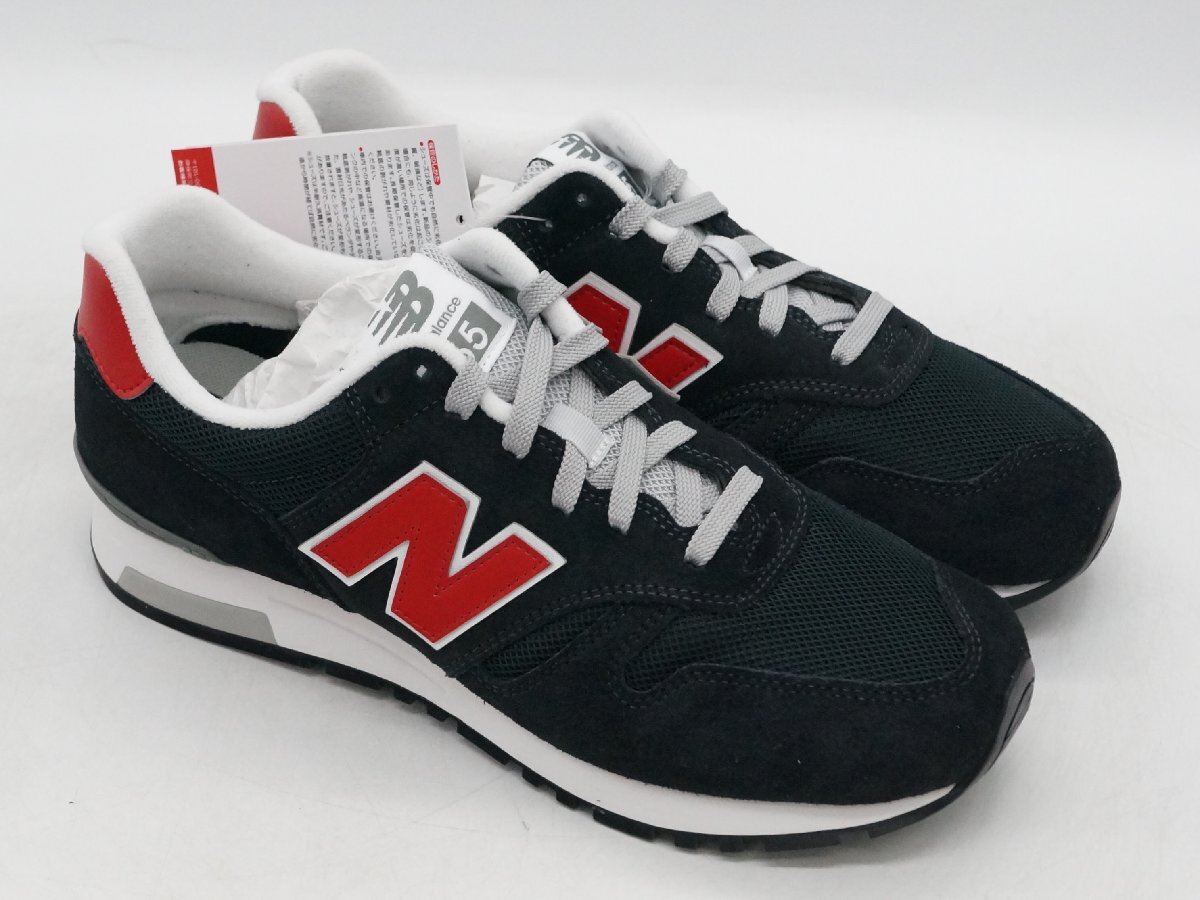 ★ 【未使用品】New Balance(ニューバランス) スニーカー 27㎝ ブラック レッド ホワイト 靴 m5-37472 m_z_画像1