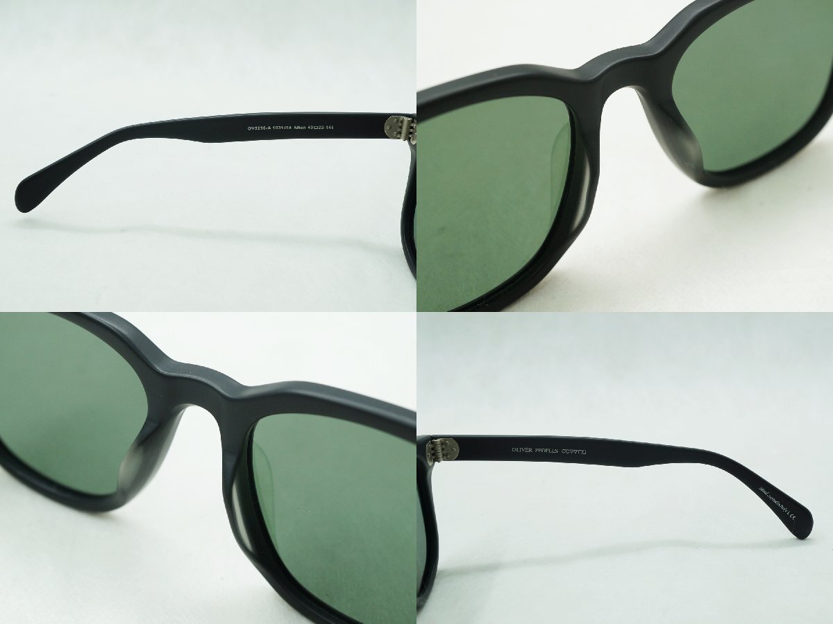 ☆【中古美品】OLIVER PEOPLES OV5236-A 1031 R4 Afton 49□22 サングラス マットブラック k_b 24-1761_画像8