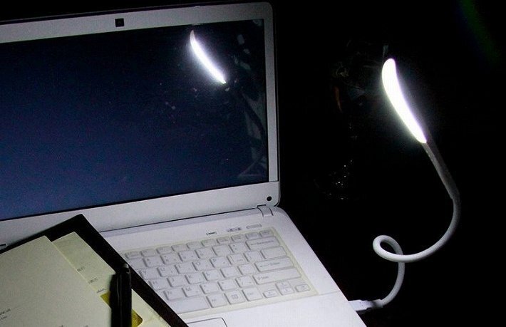 USB式 LED ライト LIGHT 照明 パソコンライト デスクライト スタンドライト 7990972 ブラック 新品 1円 スタートの画像5