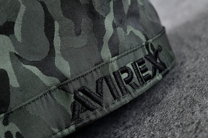  стандартный товар AVIREX Work колпак шляпа мужской большой размер довольно большой Avirex милитари 14787700-36ARMY камуфляж 
