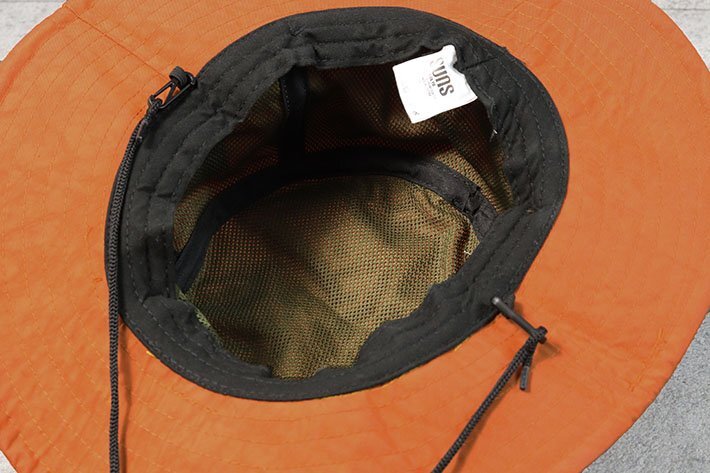 撥水 UV アドベンチャーハット サファリ ハット 帽子 メンズ レディース 釣り キャンプ H-051 普通サイズ RENGA レンガ 新品_画像6