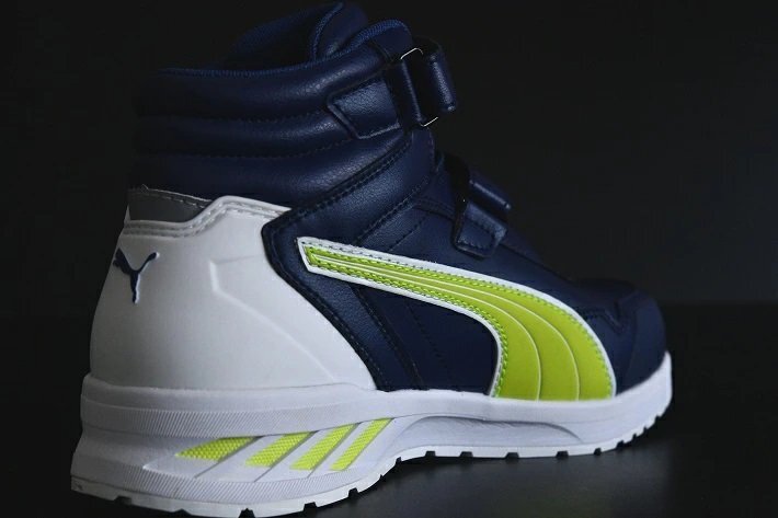 PUMA Puma безопасная обувь мужской спортивные туфли обувь Rider 2.0 Blue Mid липучка модель рабочая обувь 63.355.0 голубой mid 26.5cm / новый товар 