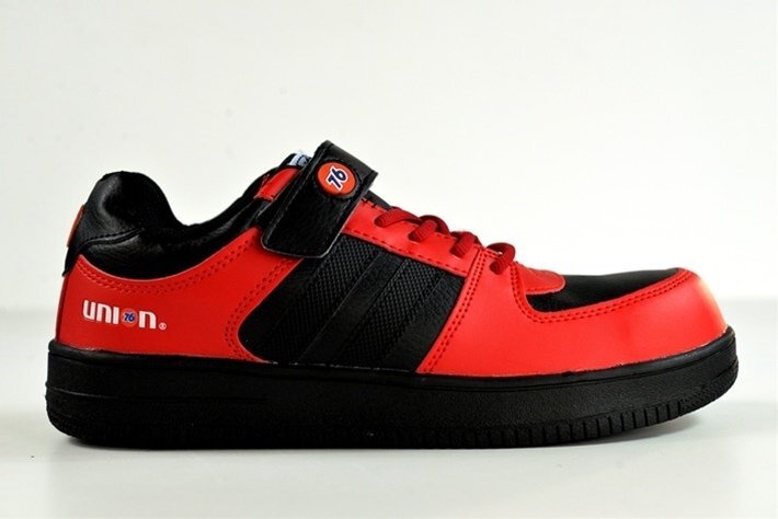  безопасная обувь мужской бренд 76Lubricantsnanarok спортивные туфли безопасность обувь обувь мужской 3036 черный / красный 25.5cm / новый товар 