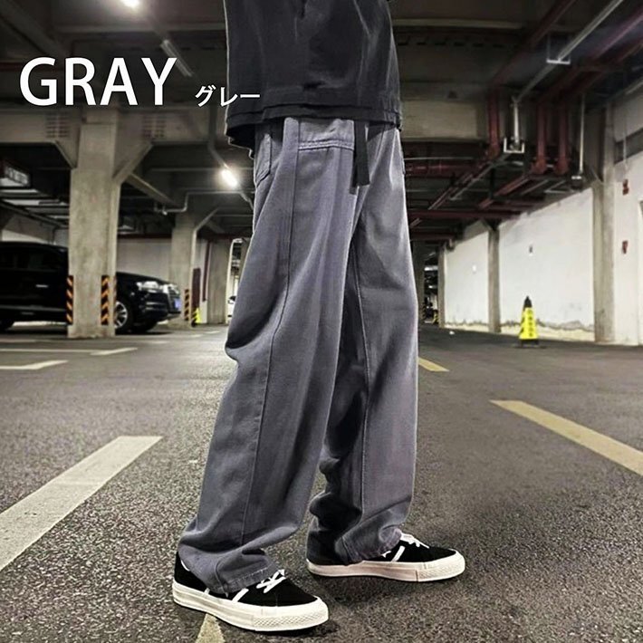  рабочие брюки брюки-карго мужской женский низ relax брюки легкий брюки уличный 7987816 2XL серый 1 иен старт 
