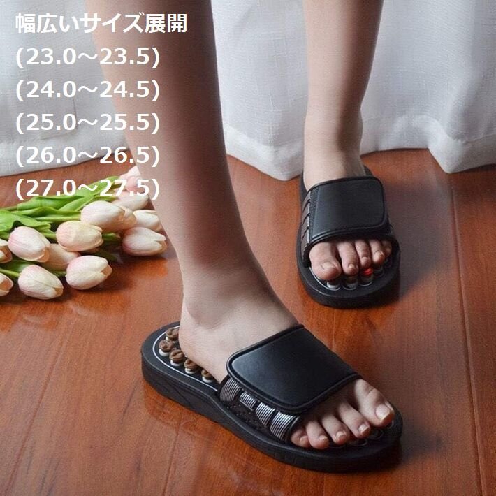  health sandals health sandals men's pair .. health slippers lady's pair tsubo health massage 7987125 26.0~26.5 white × red new goods 