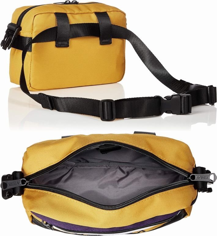 AVIREX сумка на плечо sakoshu мужской 7987206 Avirex бренд стандартный товар Avirex AX2005 желтый новый товар 1 иен старт 