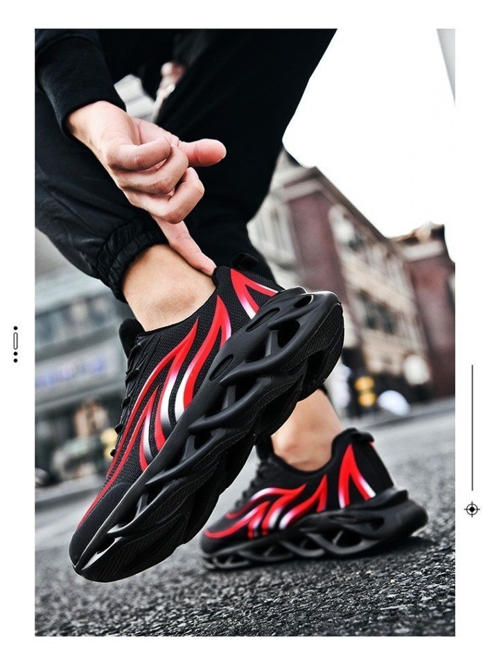  спортивные туфли туфли без застежки обувь мужской 3.5cm толщина низ . скользить легкий 7988327 новый товар 25.0cm(40) черный / красный 