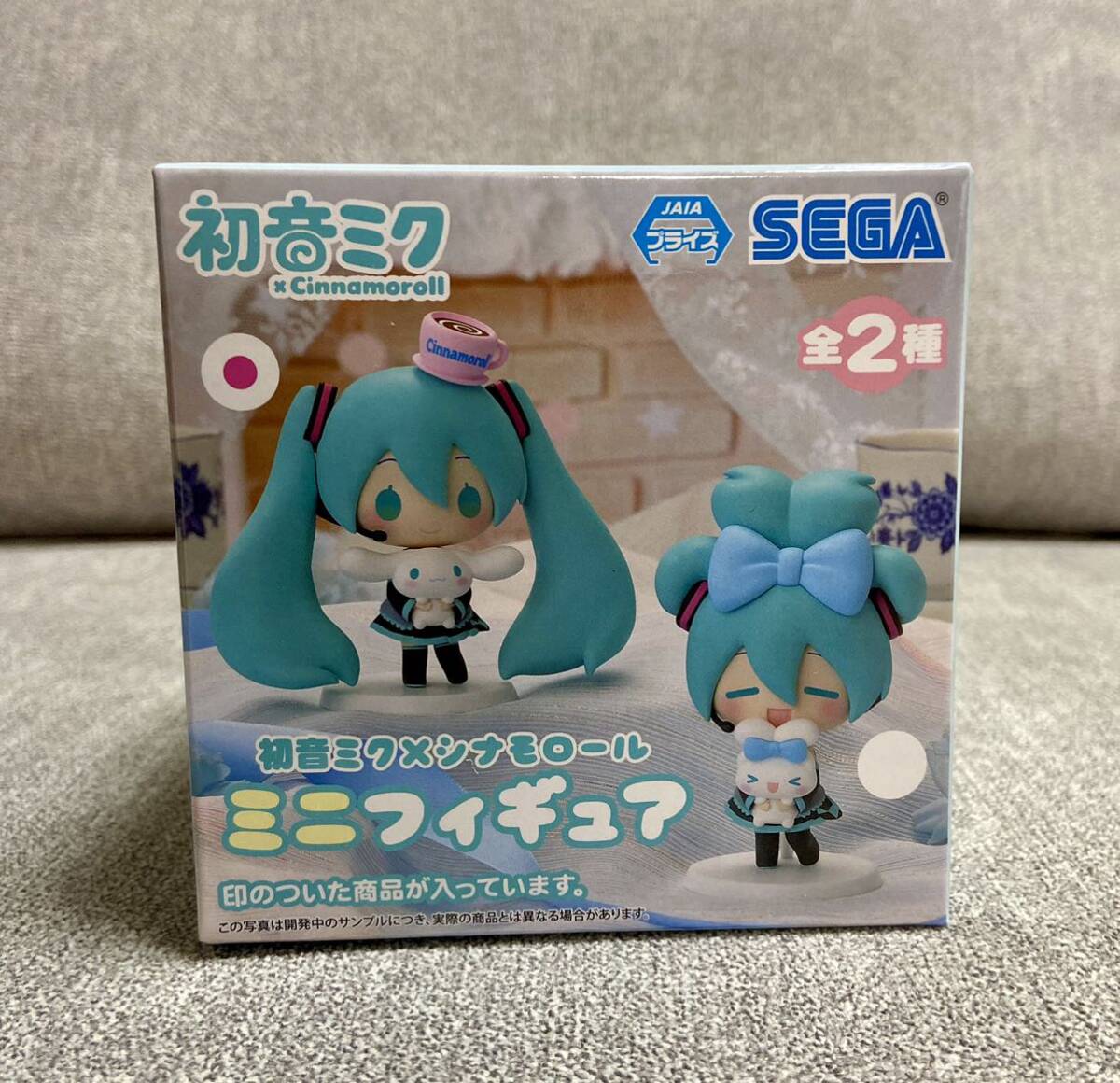  Hatsune Miku × Cinnamoroll мини фигурка нераспечатанный 