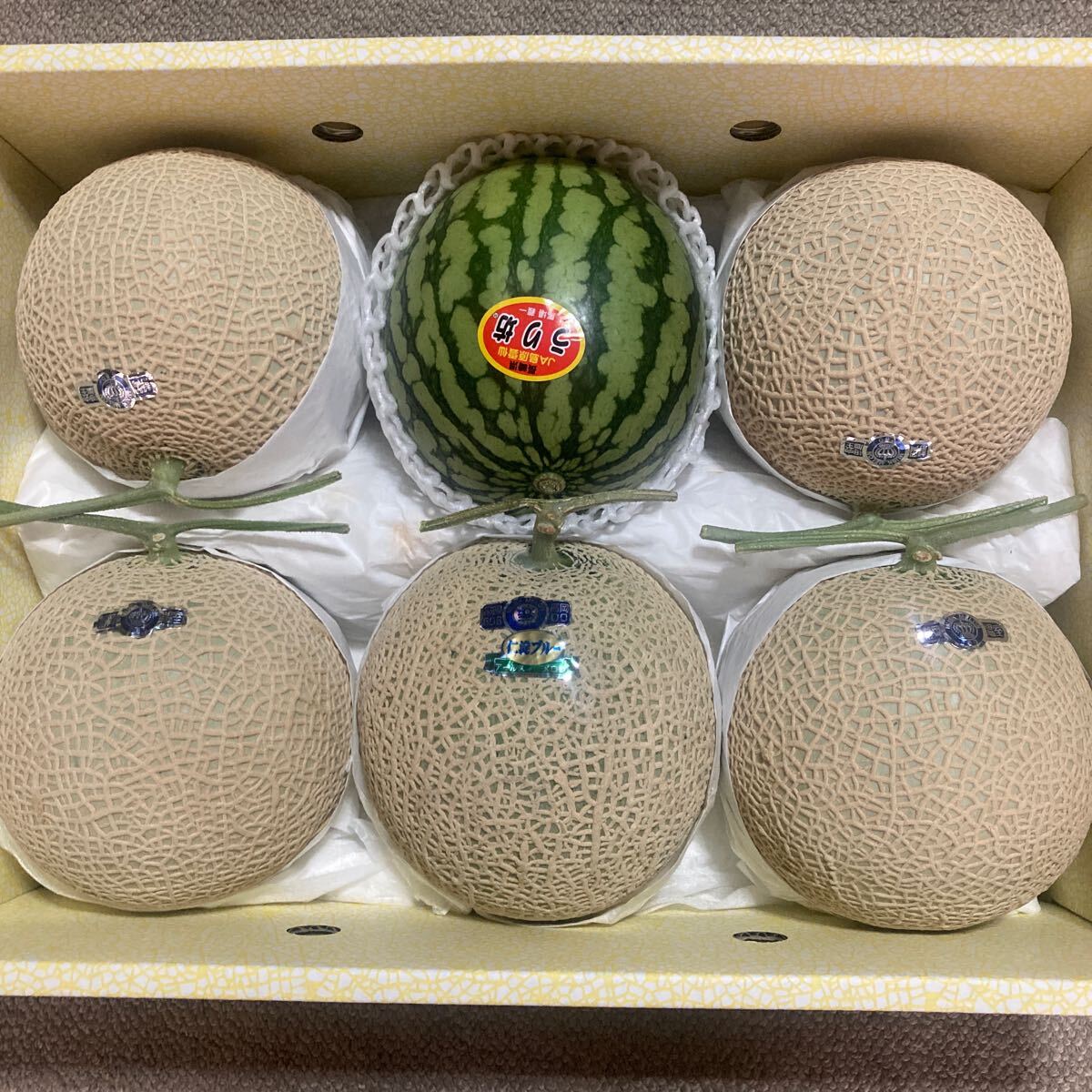 greenhouse melon . small sphere ...