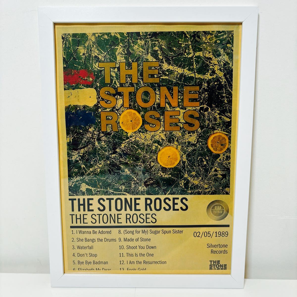 白額付きポスター】The Stone Roses ザ・ストーン・ローゼズ 白額付きポスター】The Stone Roses ザ・ストーン・ローゼズ