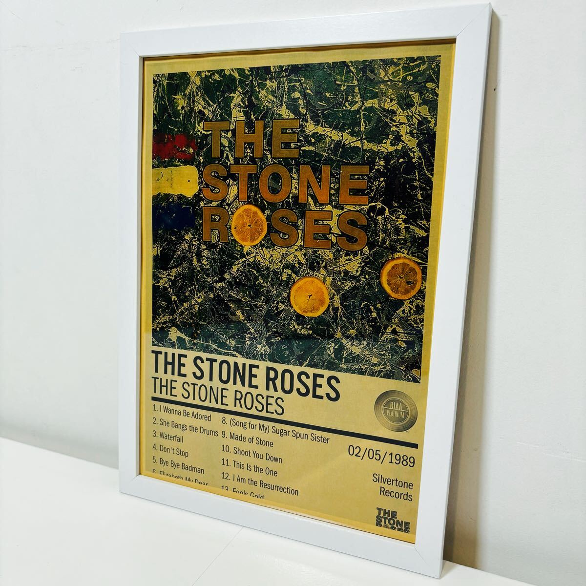 白額付きポスター】The Stone Roses ザ・ストーン・ローゼズ 白額付きポスター】The Stone Roses ザ・ストーン・ローゼズ