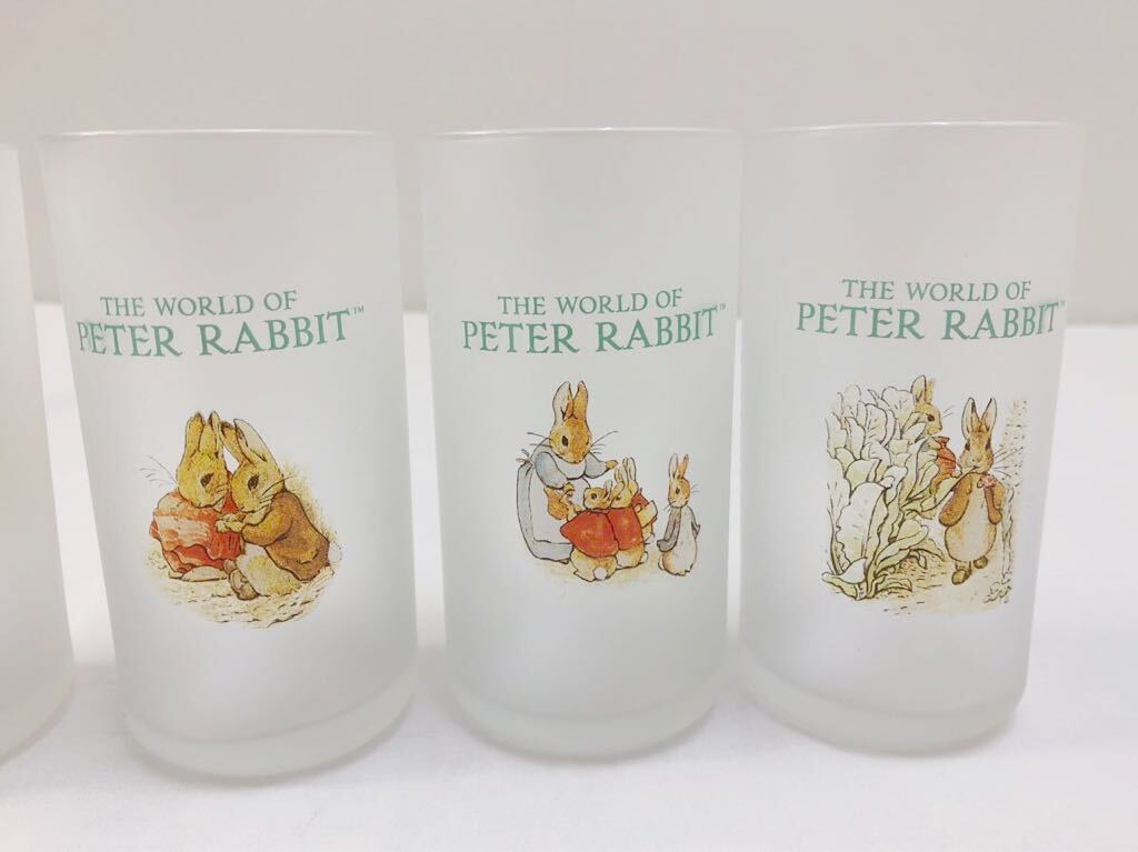 PETER RABBIT ピーターラビット タンブラー5個セット グラス の画像4