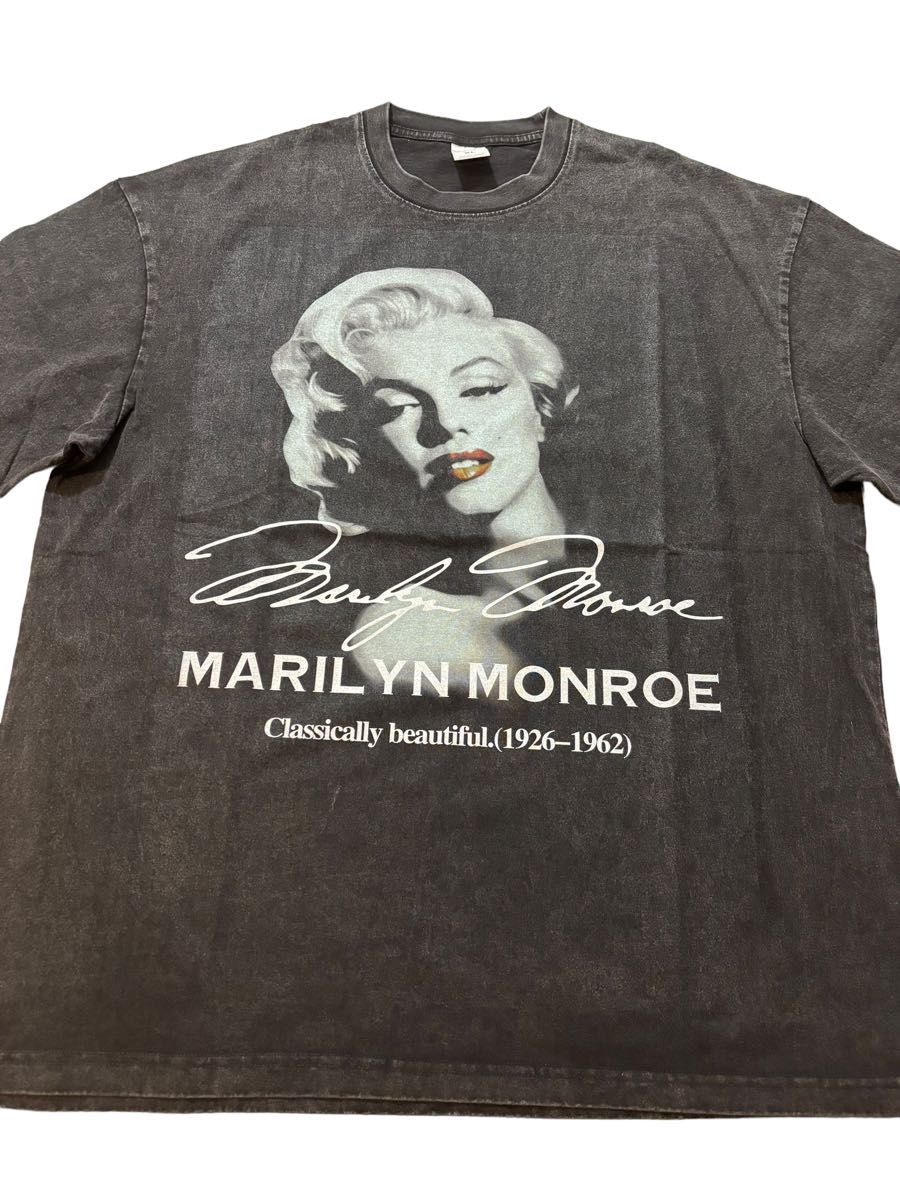 マリリンモンロー Marilyn Monroe 半袖 Tシャツ ブラック XL