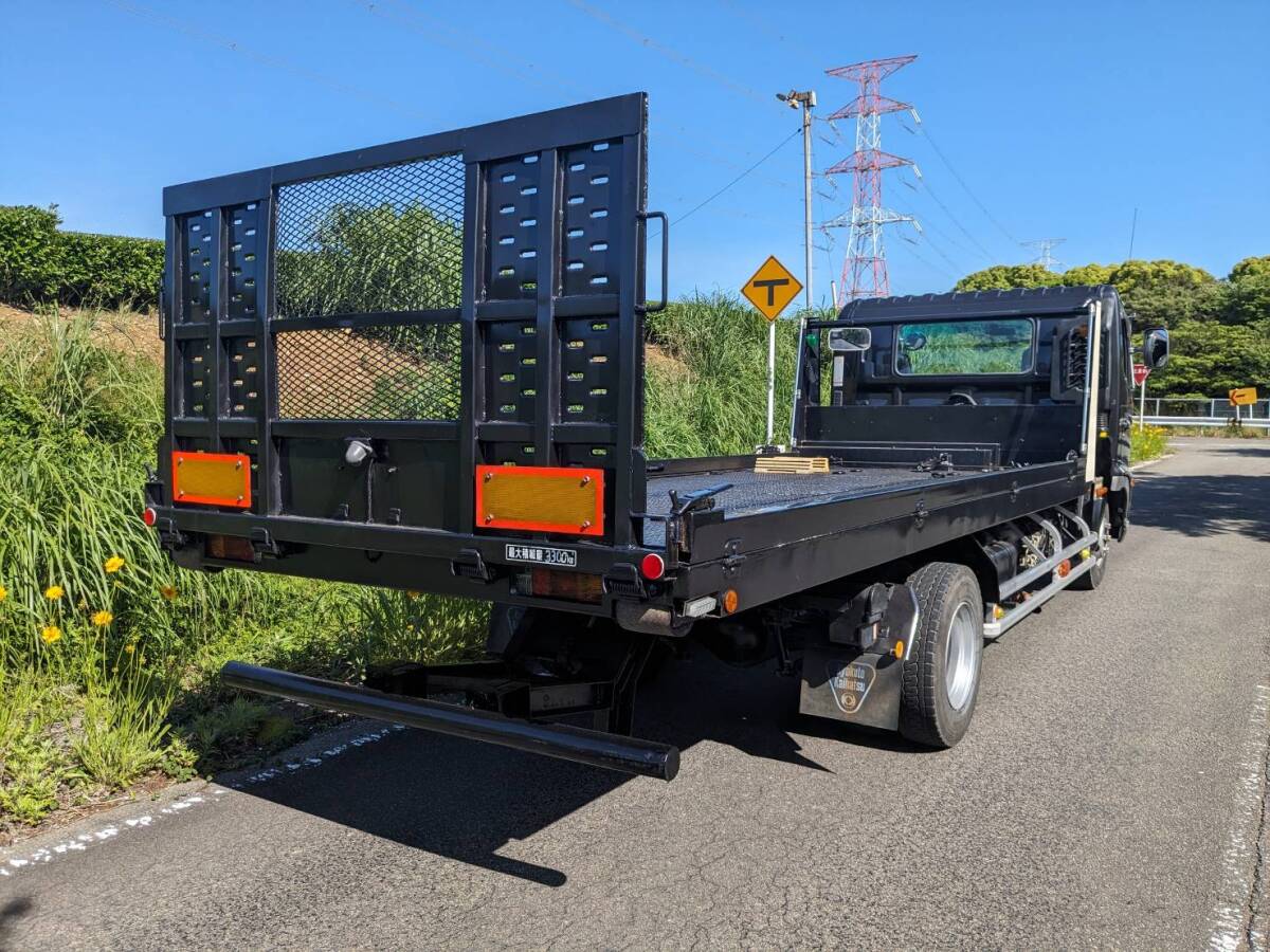 日野　フルフラット　ラジコン　予備検付　積載車_画像4