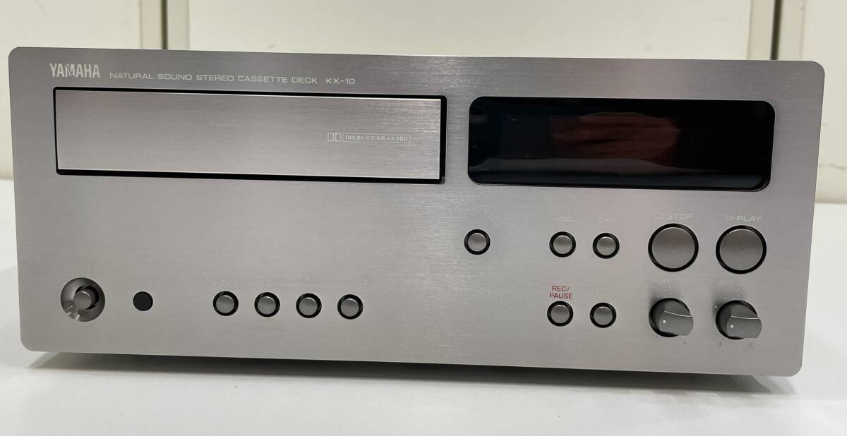 *M91!YAMAHA Yamaha stereo cassette deck KX-10 audio equipment natural sound 