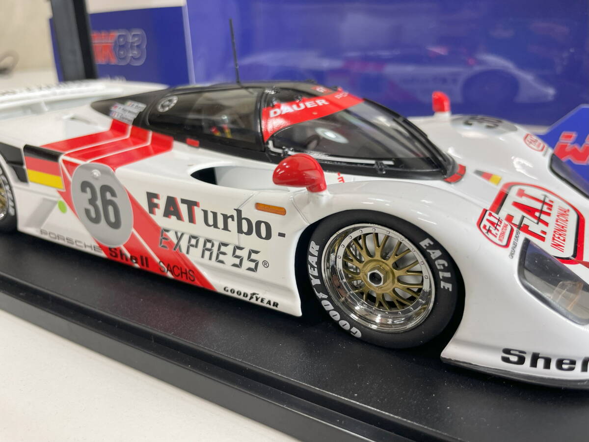 *k-34 WERK83 1/18 Dauer Porschedaua- Porsche 962 24h LM Ла Манш победа 1994 #36 W18005001