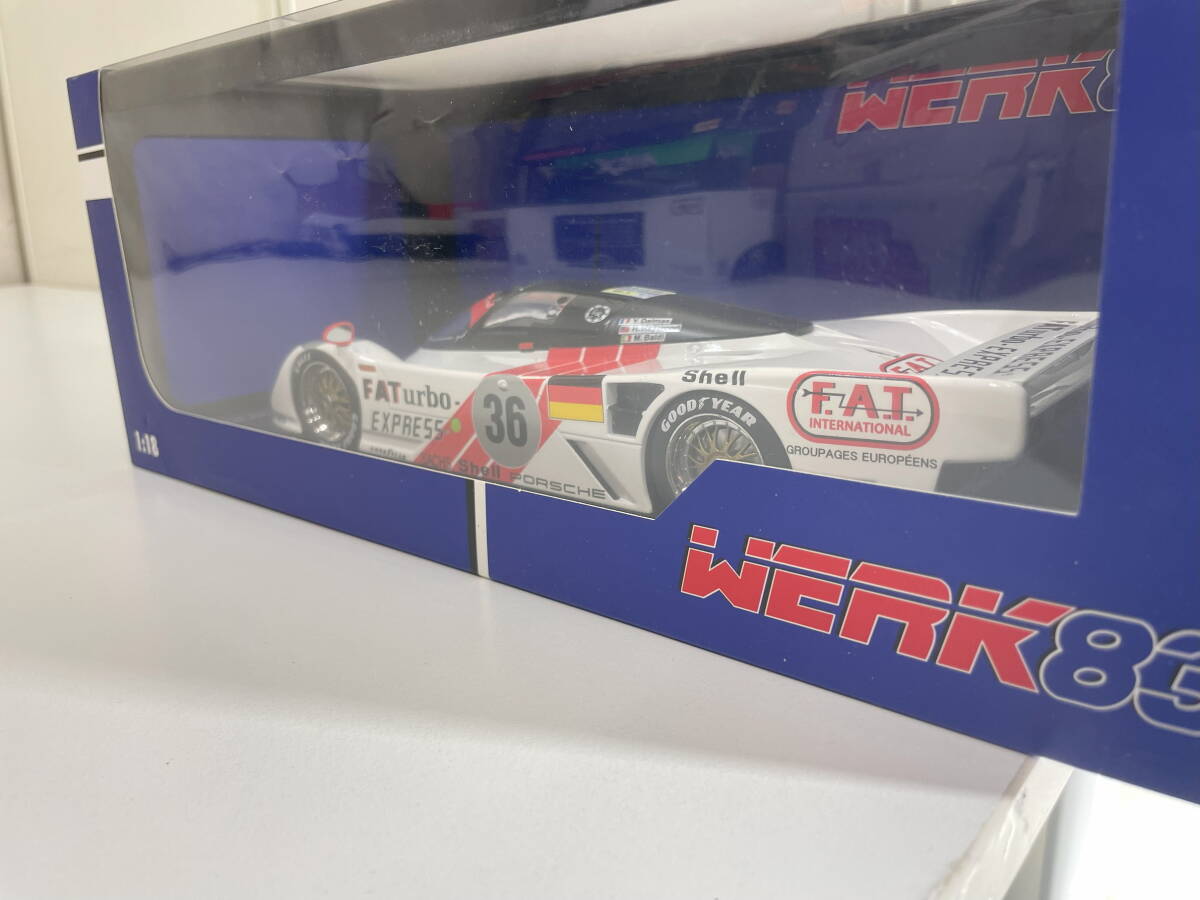 *k-34 WERK83 1/18 Dauer Porschedaua- Porsche 962 24h LM Ла Манш победа 1994 #36 W18005001