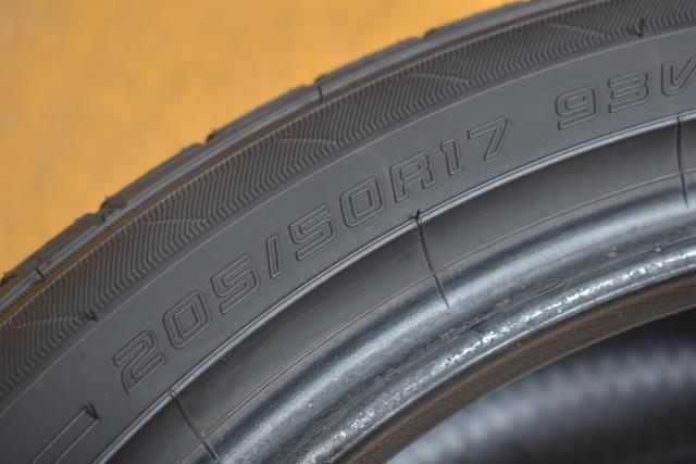 中古 ダンロップ タイヤ サイレントコア,ルマンV,205/50R17,93Vの画像4