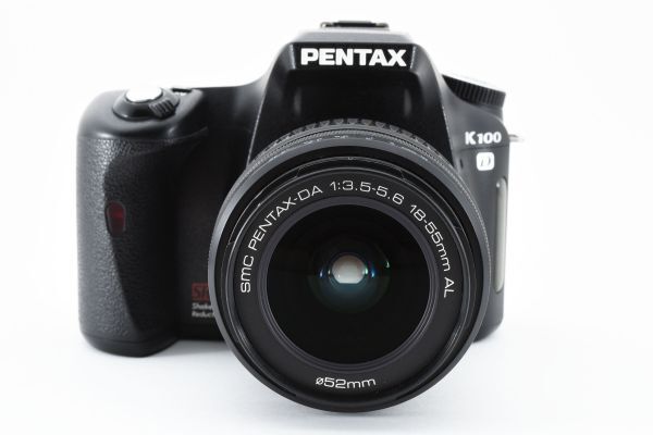 [良品] PENTAX ペンタックス K100D smc PENTAX DA 18-55mm F/3.5-5.6 AL デジタル一眼 単三電池で使用 即決送料無料/2138059A_画像2