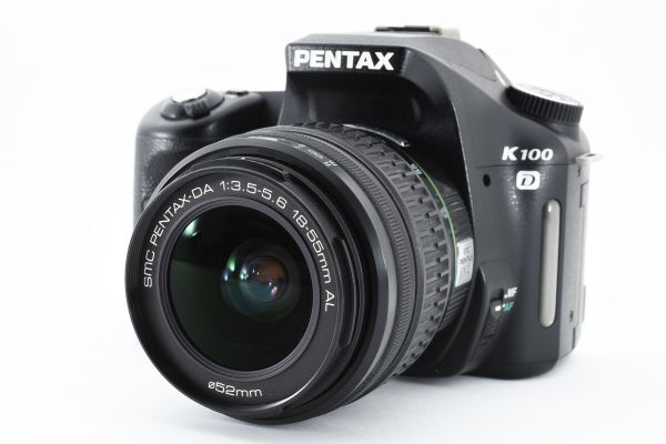 [良品] PENTAX ペンタックス K100D smc PENTAX DA 18-55mm F/3.5-5.6 AL デジタル一眼 単三電池で使用 即決送料無料/2138059A_画像3