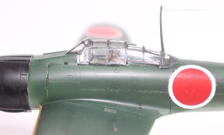 タミヤ傑作機シリーズ塗装済完成品１：４８　日本海軍　二式水上戦闘機Ａ６Ｍ２-Ｎ　下駄ばきゼロ戦　_画像5