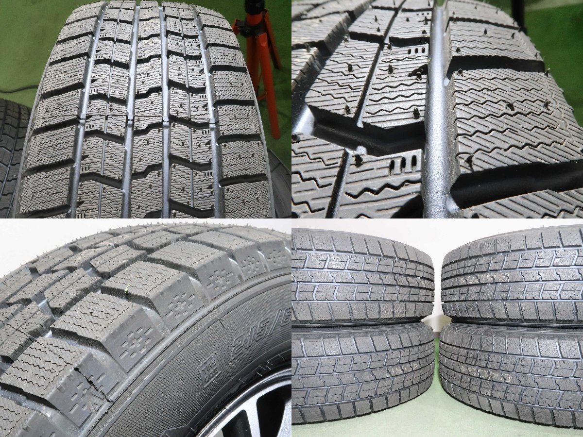 4本 社外 16インチ スタッドレス バリ溝 グッドイヤー アイスナビ 7 2023年 215/65R16 アルファード ヴェルファイア C-HR カローラクロス_画像10