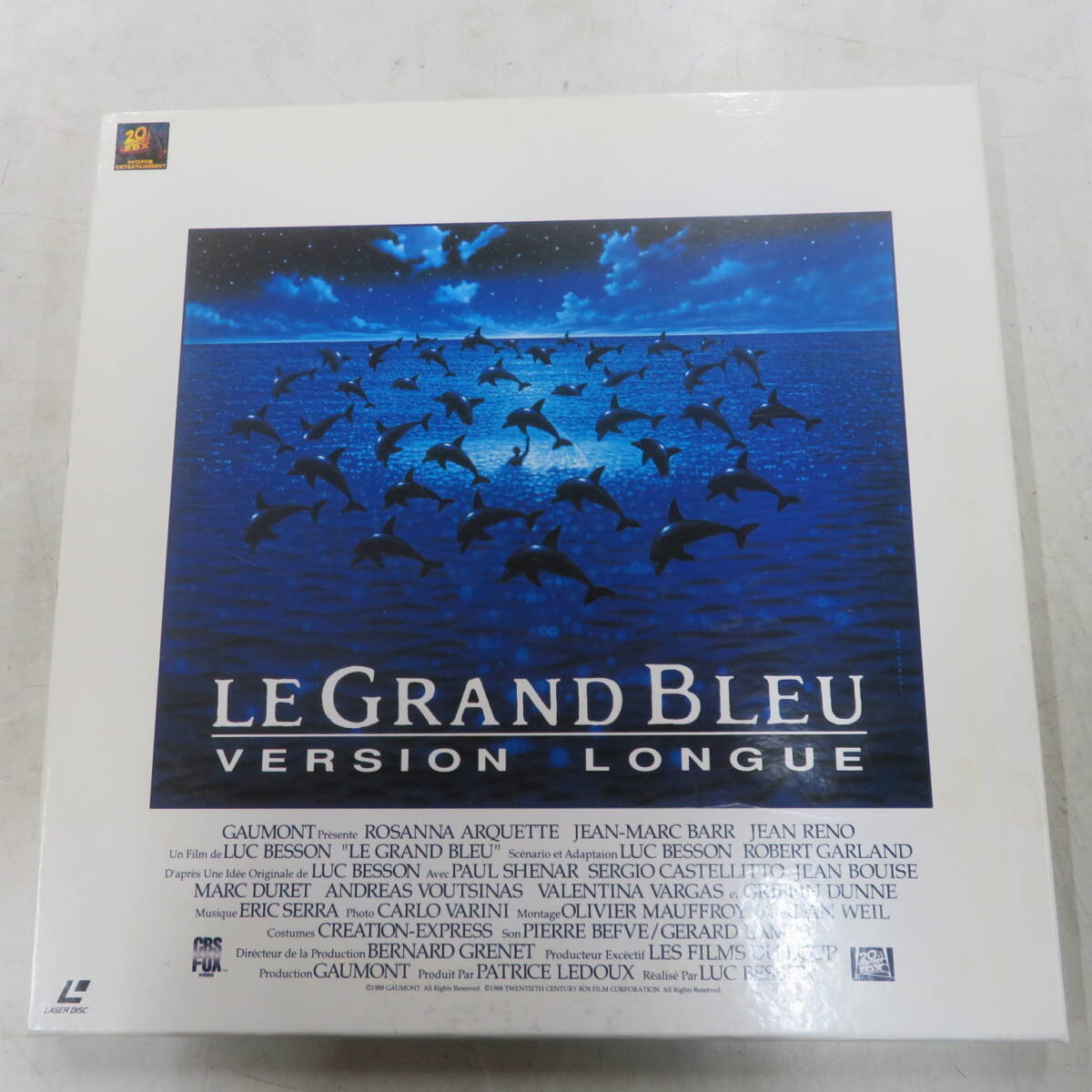 B00177332/●LD3枚組ボックス/リュック・ベッソン(監督)「グラン・ブルー Le Grand Bleu Uncut / デラックス版 (Widescreen) (1997年・PIL_画像1