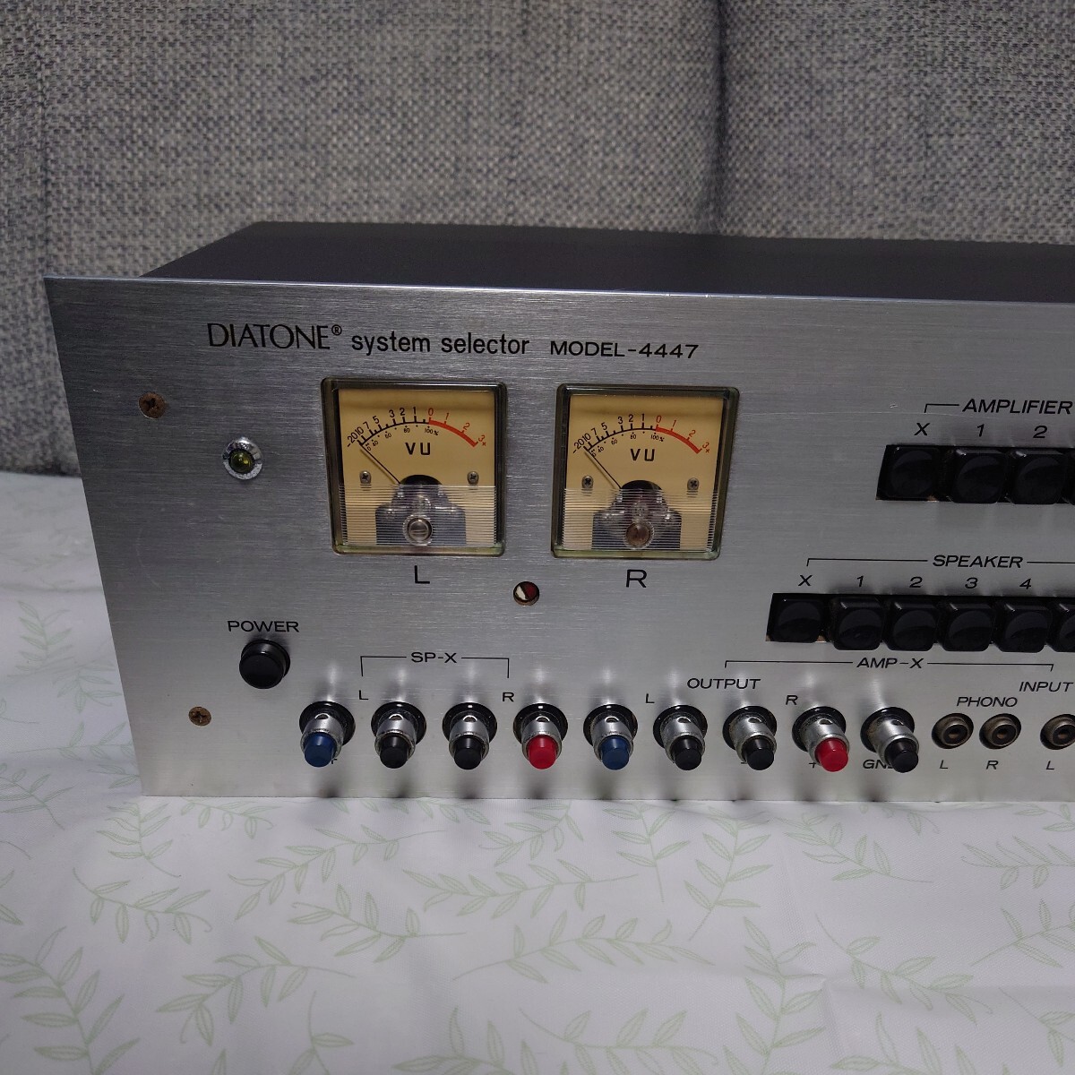  DIATONE ダイヤトーン システム セレクター MODEL-4447 　ワンオーナ品_画像2