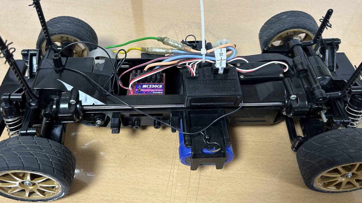 タミヤ TL-01 スバルインプレッサ フルベア メカ付き 作動確認済 TAMIYAの画像3