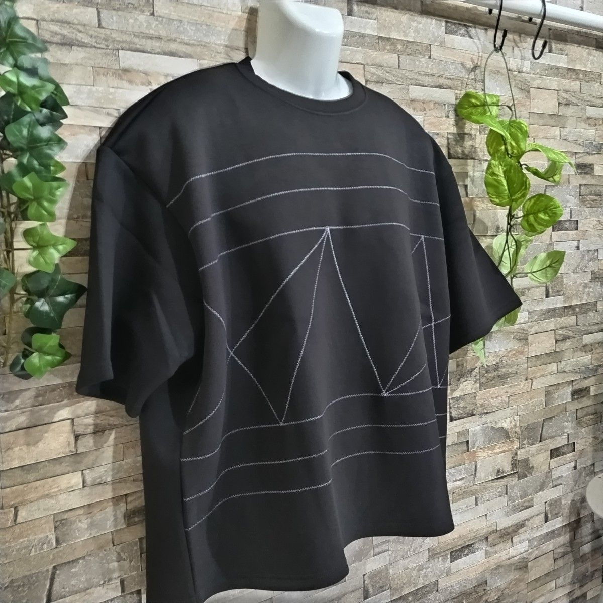 《新品》 oty Wide幅ダンボールニットTシャツ（no.0062)   