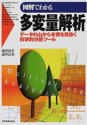 [A01162390]図解でわかる多変量解析―データの山から本質を見抜く科学的分析ツール 良幸，涌井; 貞美，涌井_画像1