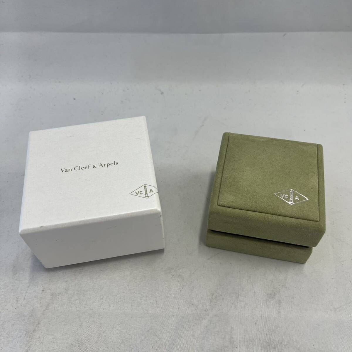 [Van Cleef&Arpels] Van kli кейс для украшений пустой коробка ювелирные изделия кейс кольцо ke- sling кейс 