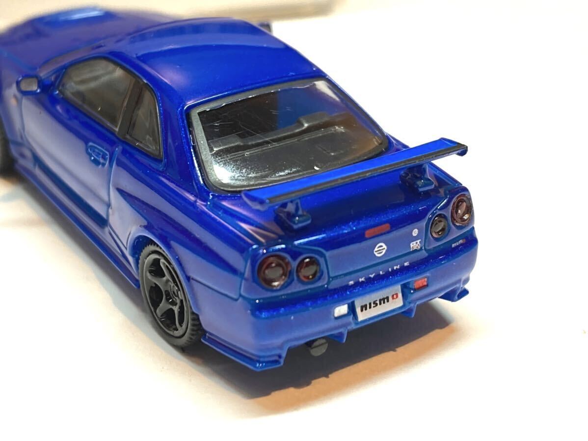 1/87 Nissan Skyline GT-R R34 blue metallic Nismo BNR34