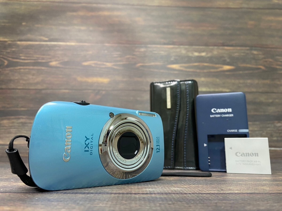 Canon キヤノン IXY DIGITAL 510 IS コンパクトデジタルカメラ ケース付き #4