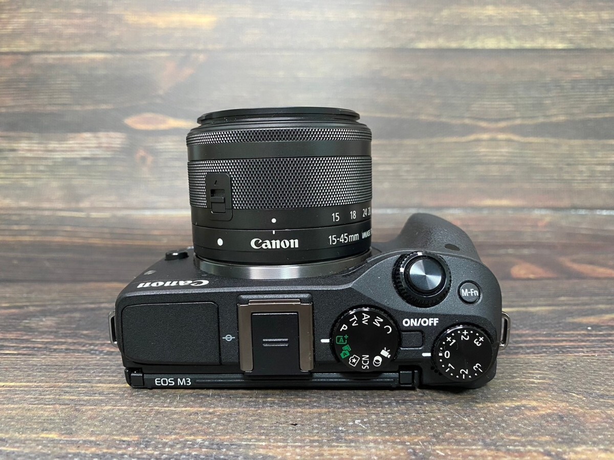 Canon キヤノン EOS M3 レンズキット ミラーレス一眼カメラ 元箱付き #20_画像5