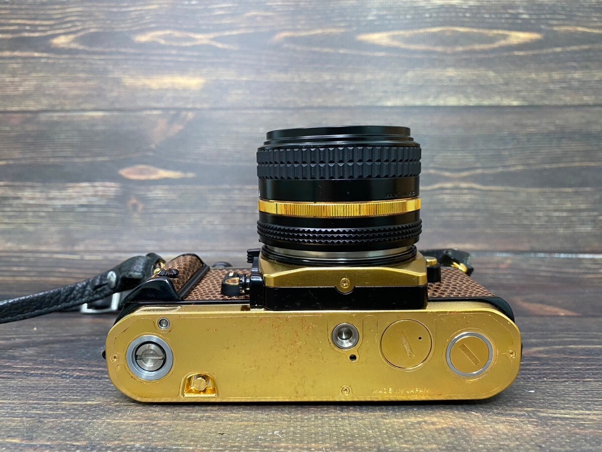 Nikon Nikon FA GOLD Gold lens kit film camera origin box attaching #18