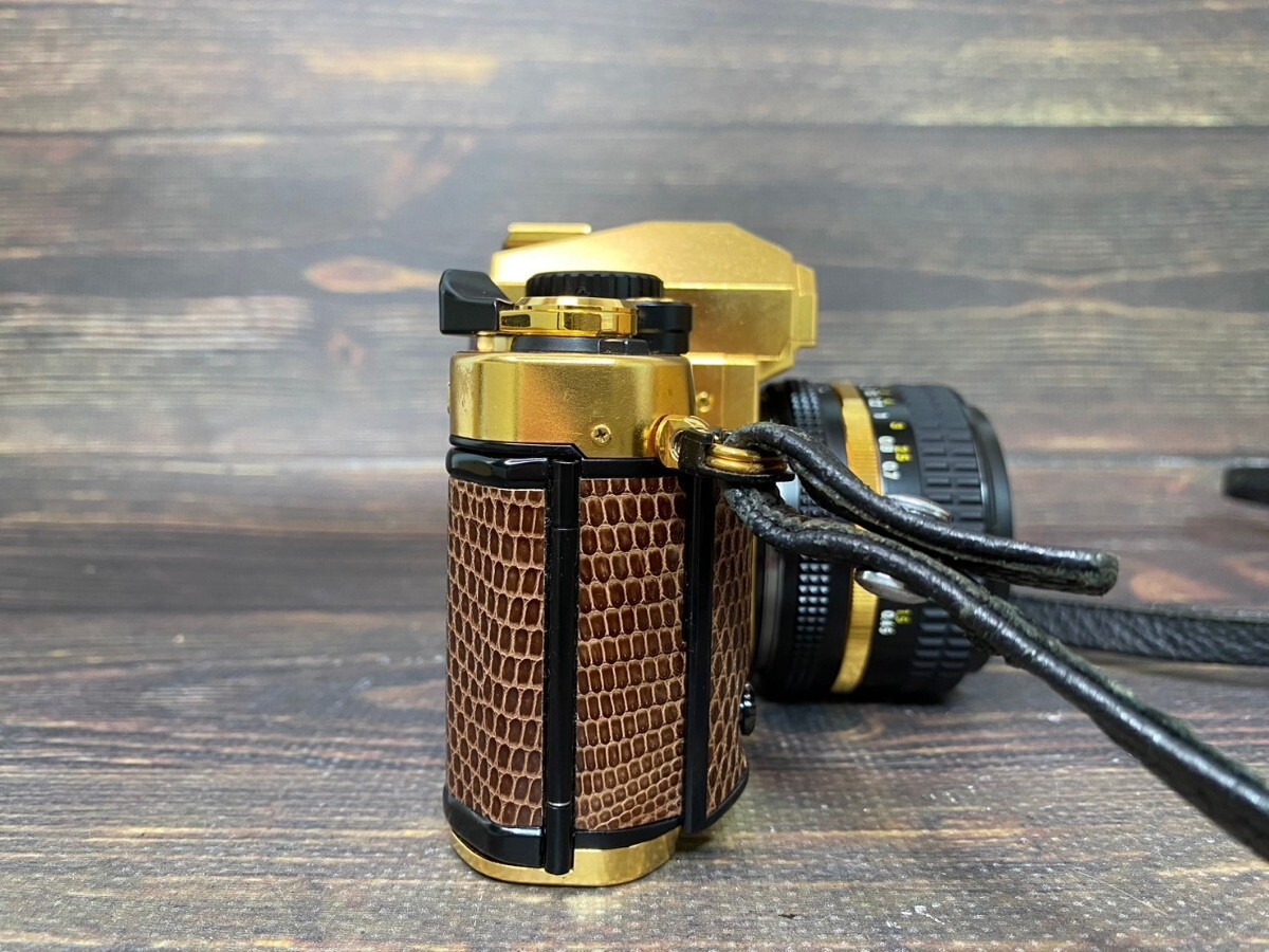 Nikon ニコン FA GOLD ゴールド レンズキット フィルムカメラ 元箱付き #18の画像4