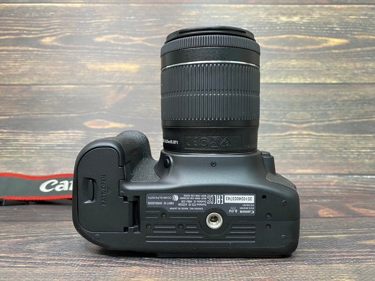 Canon キヤノン EOS 80D レンズキット デジタル一眼レフカメラ 元箱付き #7_画像6