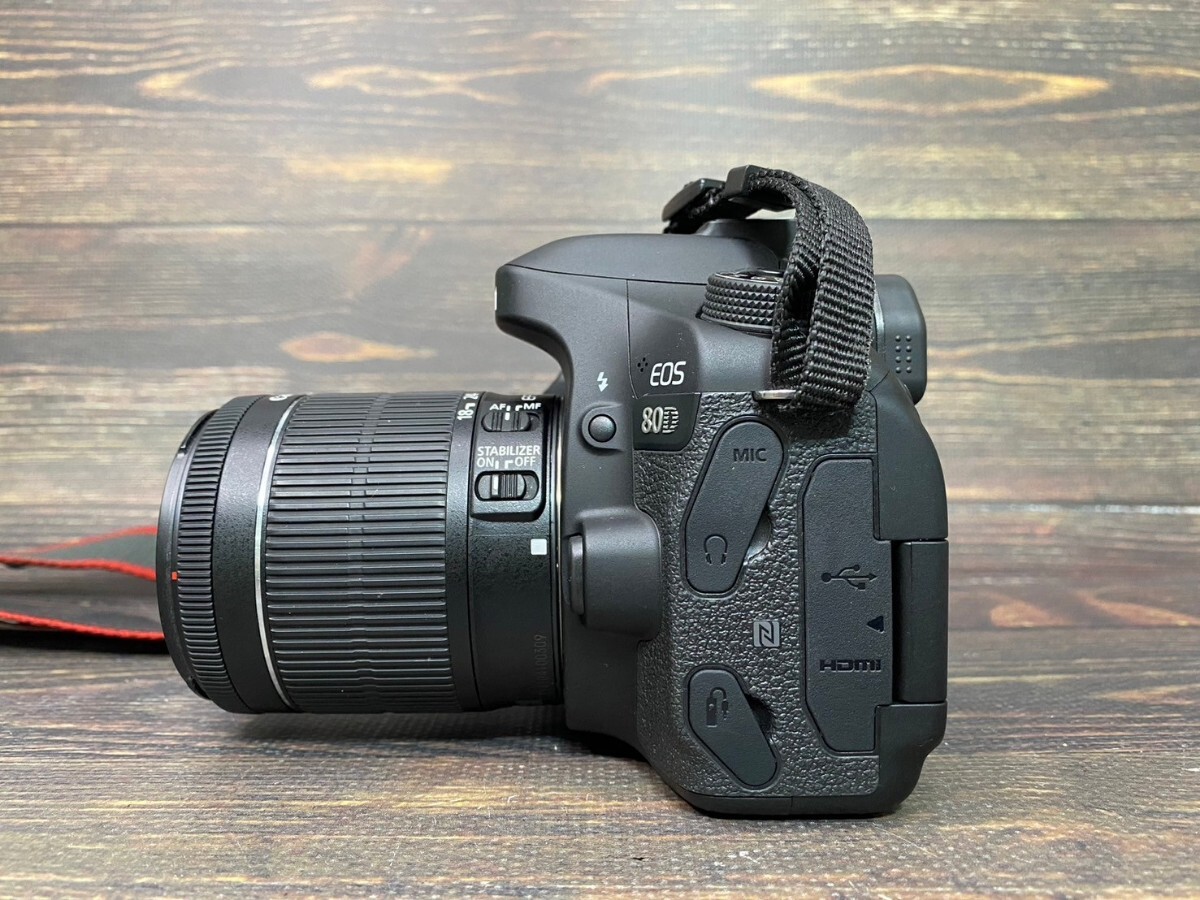 Canon キヤノン EOS 80D レンズキット デジタル一眼レフカメラ 元箱付き #7_画像3