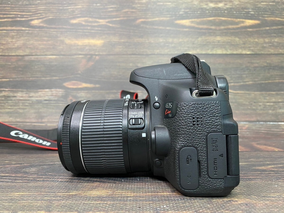 Canon キヤノン EOS Kiss X8i レンズキット デジタル一眼レフカメラ 元箱付き #9_画像3