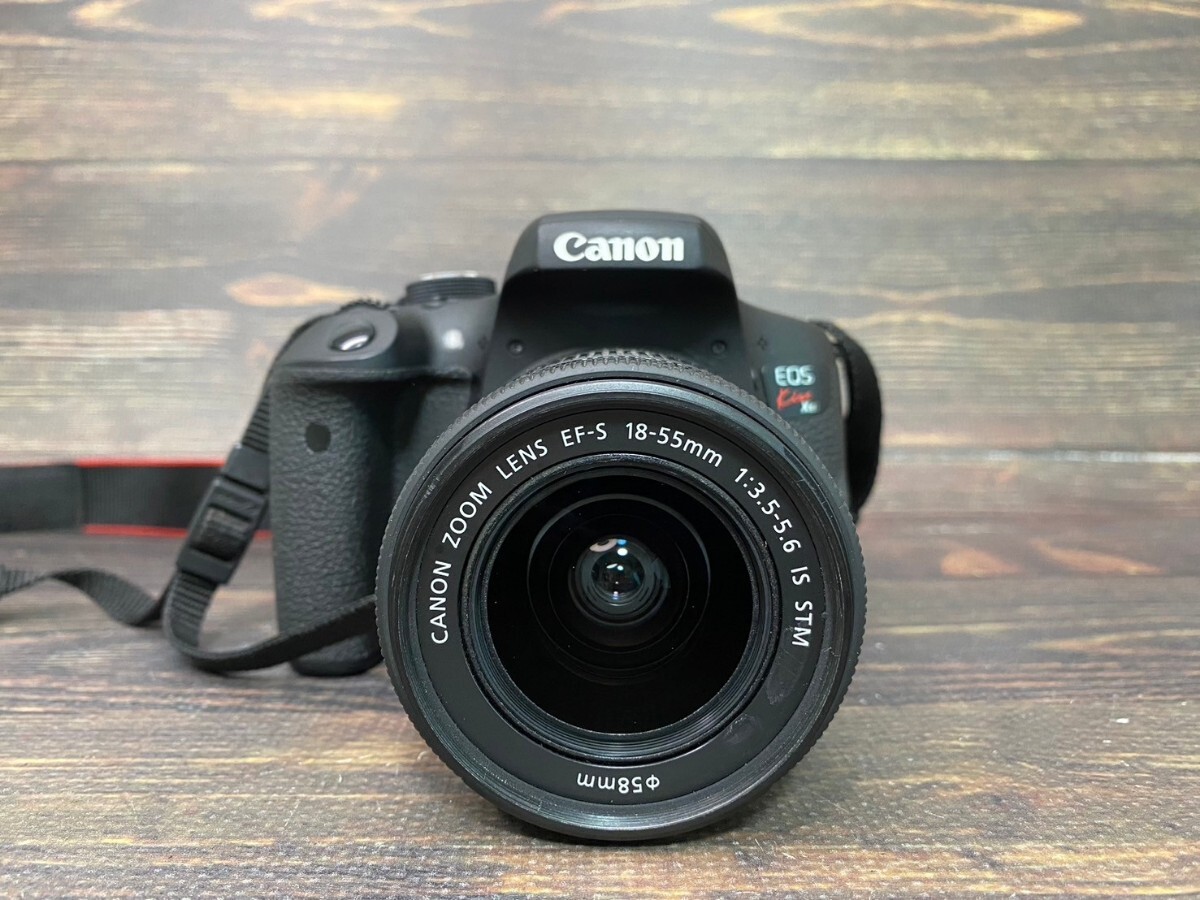 Canon キヤノン EOS Kiss X8i レンズキット デジタル一眼レフカメラ 元箱付き #9_画像2