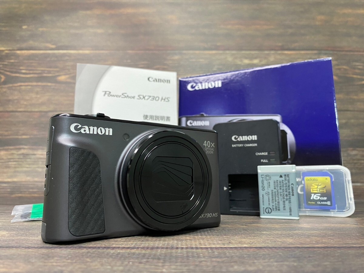 Canon キヤノン PowerShot パワーショット SX730 HS コンパクトデジタルカメラ 元箱付き #60_画像1