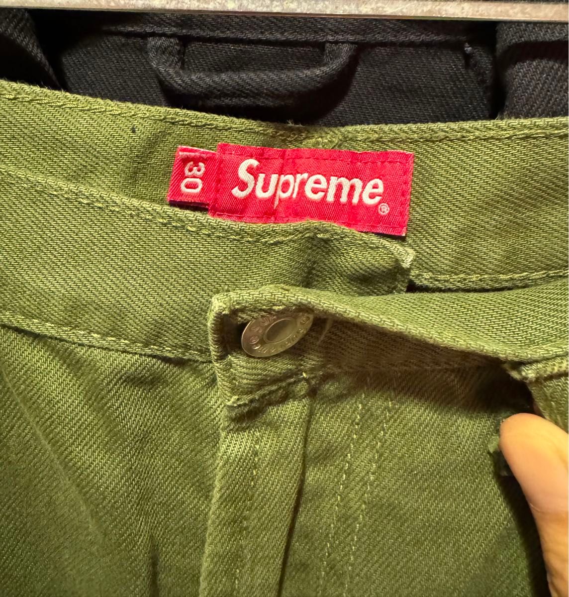 SUPREME Baggy Jean グリーン 30 シュプリーム バギー デニム SUPREME Baggy Jean グリーン 30 シュプリーム バギー デニム