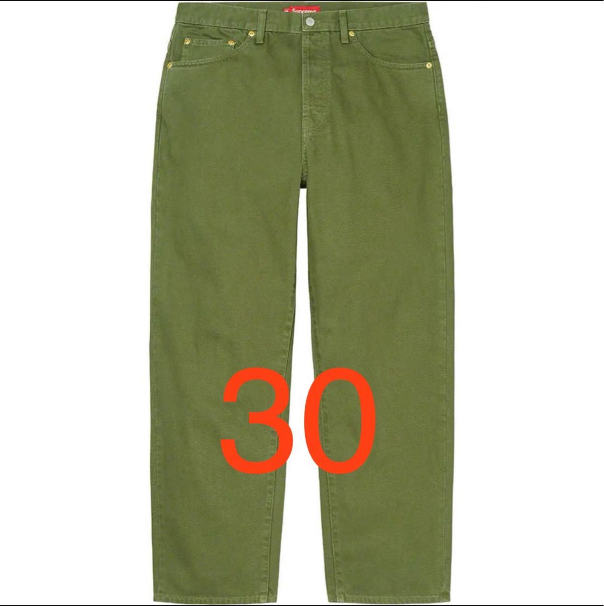 SUPREME Baggy Jean グリーン 30 シュプリーム バギー デニム SUPREME Baggy Jean グリーン 30 シュプリーム バギー デニム